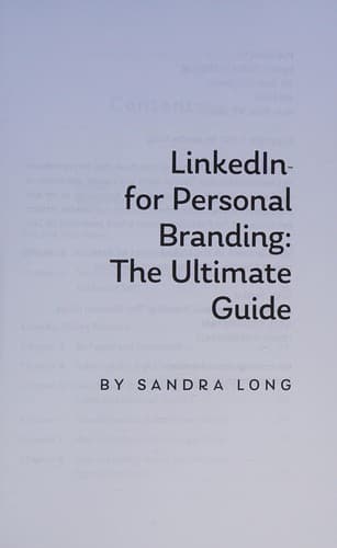 LinkedIn for Personal Branding