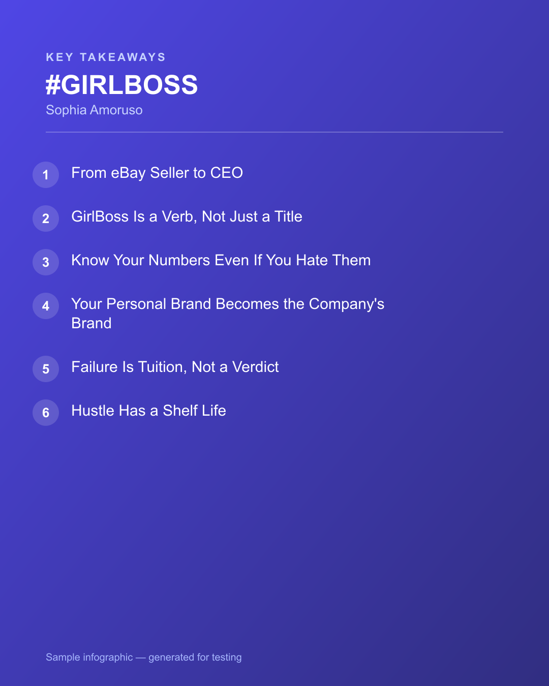 #GIRLBOSS infographic 1